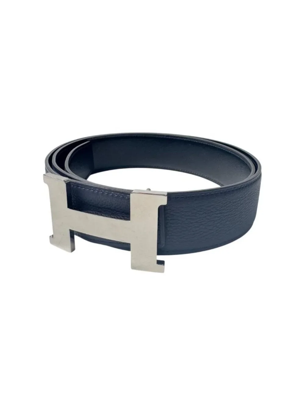 Hermes Constance Belt Black